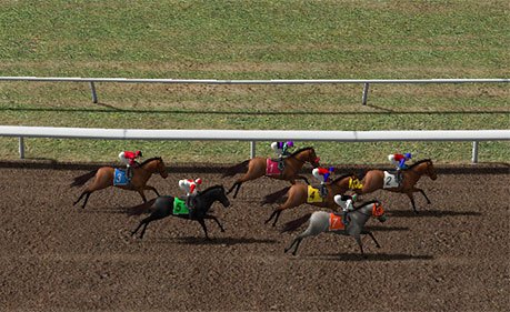 Virtual horse racing and horse racing games